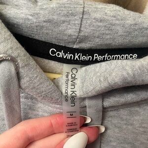 Calvin Klein Performance Gray Hoodie